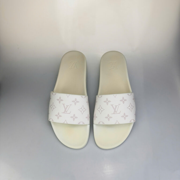  Dép Nam Louis Vuitton LV Monogram Pool 'White' 