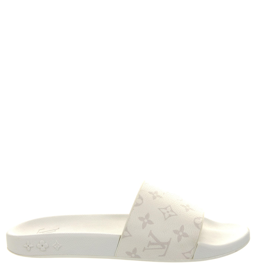  Dép Nam Louis Vuitton LV Monogram Pool 'White' 