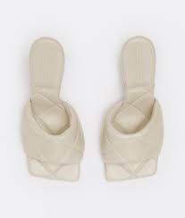  Dép Nữ Bottega Veneta Rubber Lido 'White' 