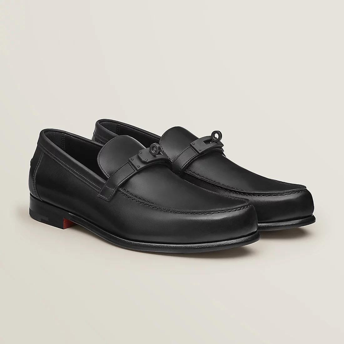  Giày Nam Hermes Destin Loafer 'Noir' 