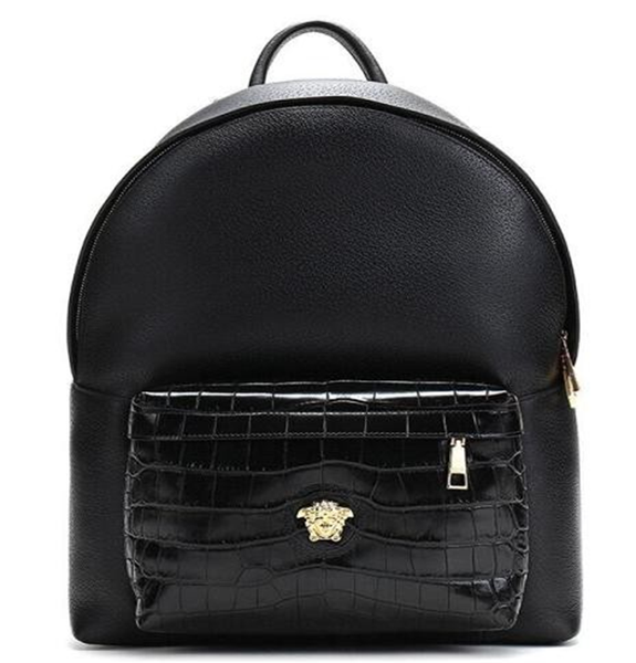  Balo Versace Fabric Leather 'Black' 