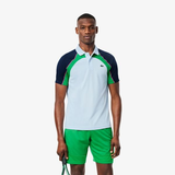  Áo Lacoste Ultra Dry Colour-Block Tennis ‘Navy Blue Green’ 