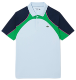  Áo Lacoste Ultra Dry Colour-Block Tennis ‘Navy Blue Green’ 