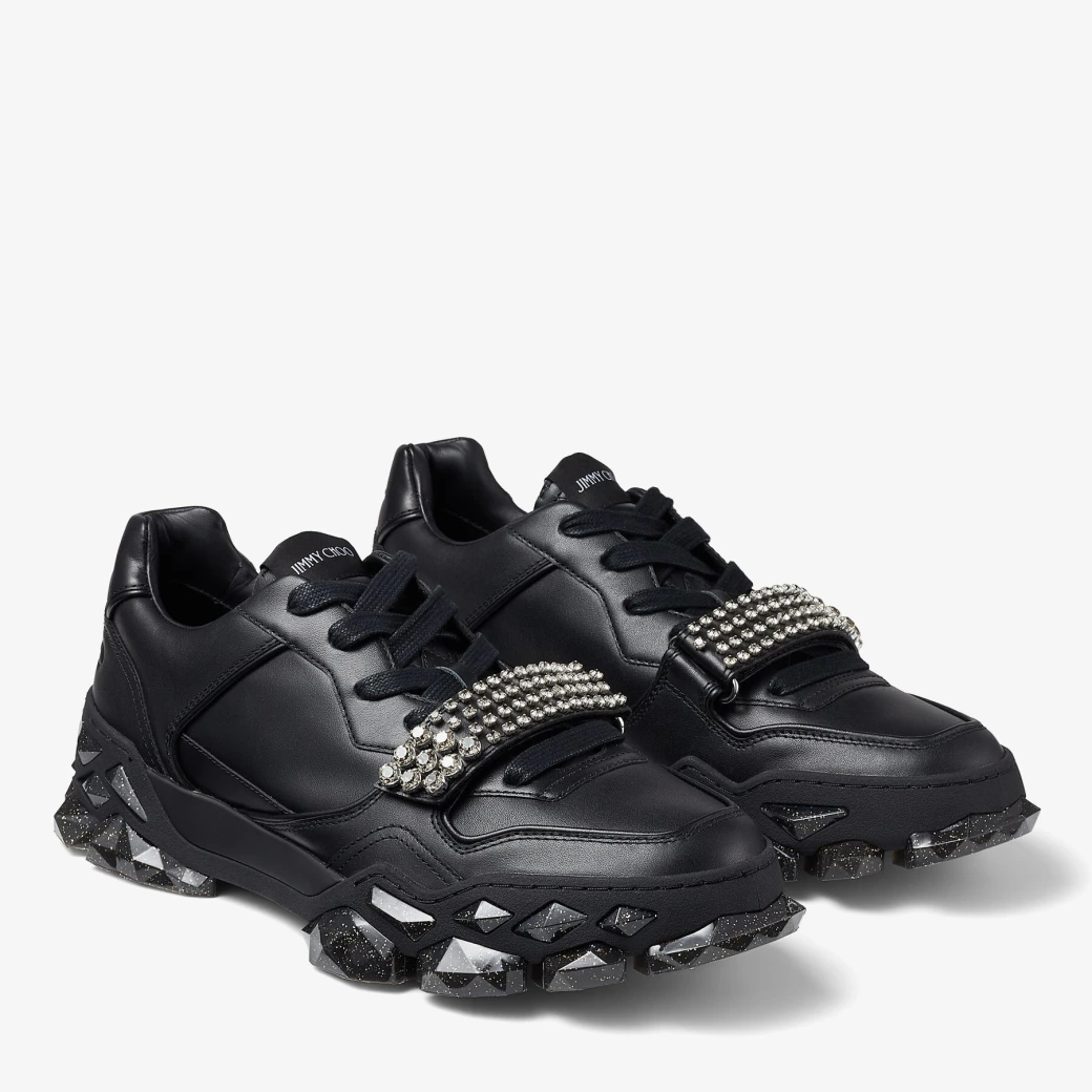  Giày Jimmy Choo Nam Diamond X Strap 'Black' 