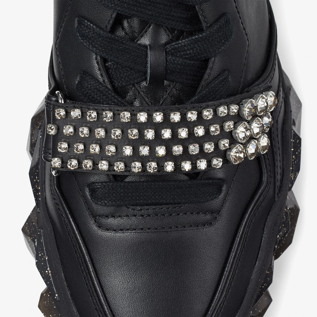  Giày Jimmy Choo Nam Diamond X Strap 'Black' 