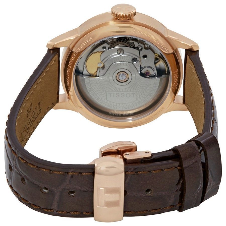  Đồng Hồ Nữ Tissot T-Classic Automatic 'Brown' Dial 