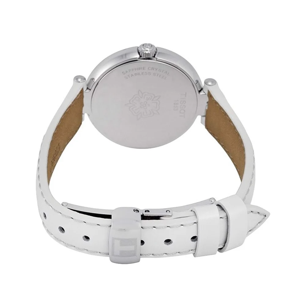  Đồng Hồ Nữ Tissot Flamingo 'White' Dial 