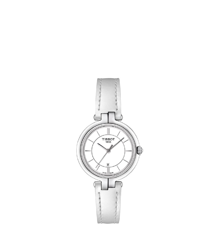  Đồng Hồ Nữ Tissot Flamingo 'White' Dial 