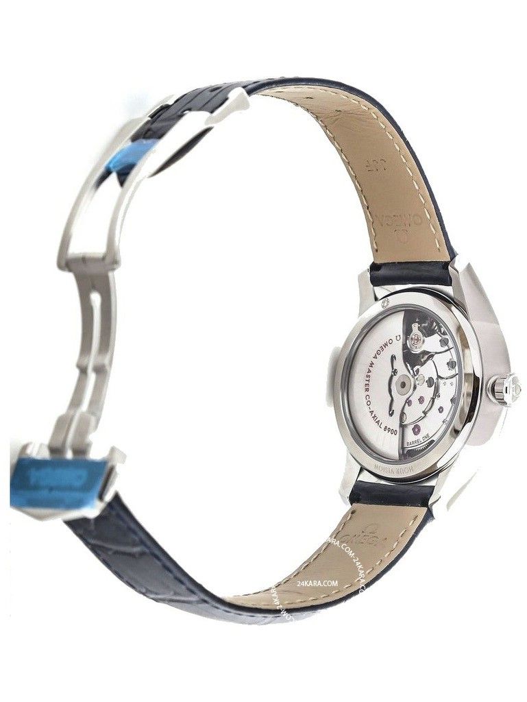  Đồng Hồ Nam OMEGA De Ville Hour Vision Automatic Chronometer 'Blue' Dial 