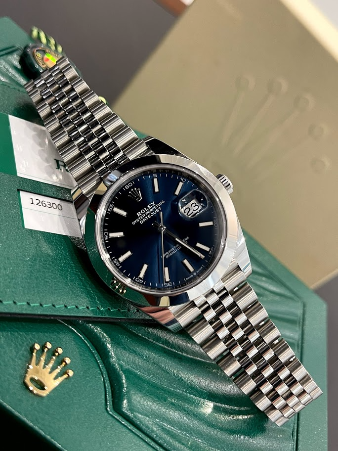  Đồng Hồ Nam Rolex Datejust 41 Oystersteel 'Sapphire' 