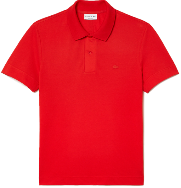  Áo Lacoste Breathable Cotton Pique Polo Shirt 'Red' 
