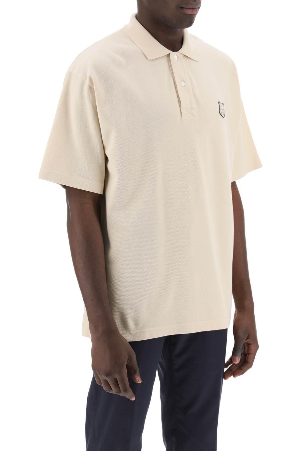  Áo Maison Kitsune Bold Fox Head Patch 'Beige' 