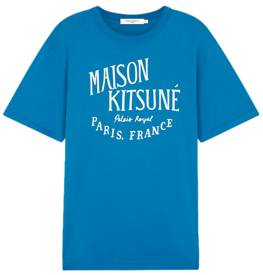  Áo Maison Kitsune Palais Royal Tee-shirt 'Blue' 