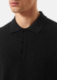  Áo Nam Versace La Greca Polo Shirt 'Black' 