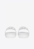  Dép Nam Dolce & Gabbana Beachwear Sliders 'White' 