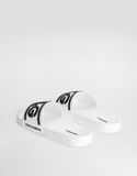  Dép Nam Dolce & Gabbana Beachwear Sliders 'White' 