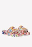  Dép Nam Dolce & Gabbana Slides 'Carretto Print' 
