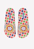  Dép Nam Dolce & Gabbana Slides 'Carretto Print' 