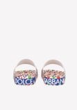  Dép Nam Dolce & Gabbana Slides 'Carretto Print' 