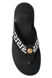  Dép Nam Versace Flip-flops With Logo 'Black' 