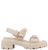  Dép Nữ Dior Dioract Platform Sandal 'Light Biscuit' 