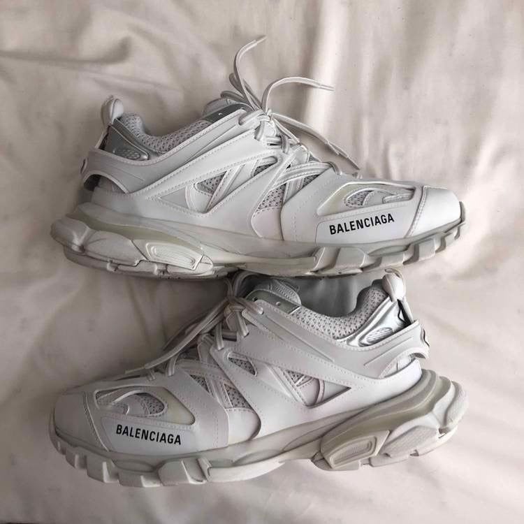 Giay Nam Balenciaga Track Sneaker White 542023 W1GB1 9000 LUXITY
