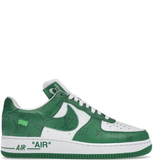  Giày Louis Vuitton And Nike Air Force 1 By Virgil Abloh 'White Gym Green' 