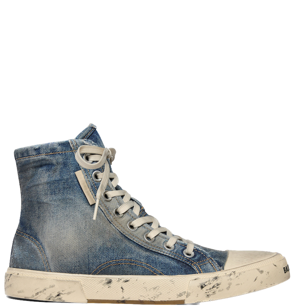  Giày Nam Balenciaga Paris High Top Trainers 'Blue' 