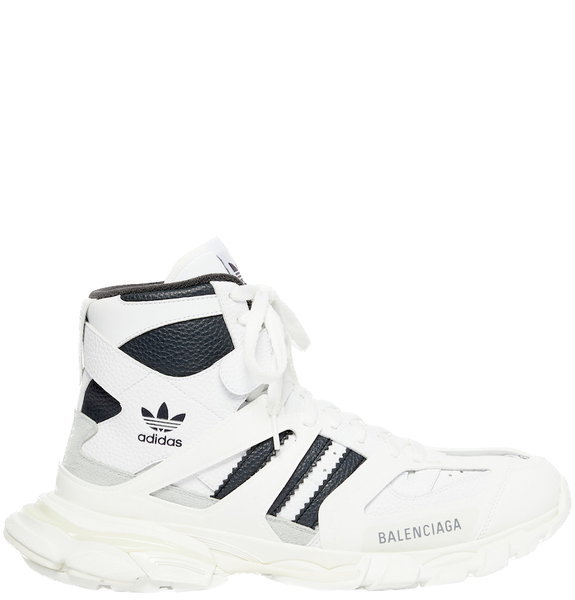  Giày Nam Balenciaga x Adidas Track Forum Trainers 'White' 