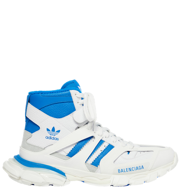  Giày Nam Balenciaga x Adidas Track Forum Trainers 'White' 