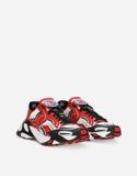  Giày Nam Dolce & Gabbana Mesh Fast Sneakers 'Red' 