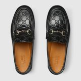  Giày Nam Gucci Gg Loafer With Horsebit 'Black' 