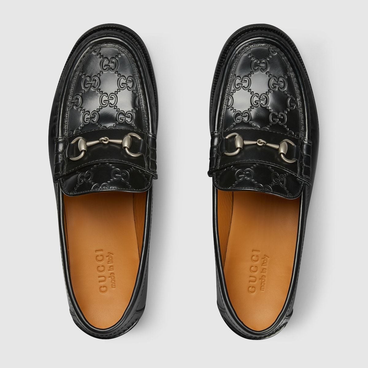  Giày Nam Gucci Gg Loafer With Horsebit 'Black' 