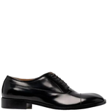  Giày Nam Maison Margiela Waxed Leather Shoes 'Black' 
