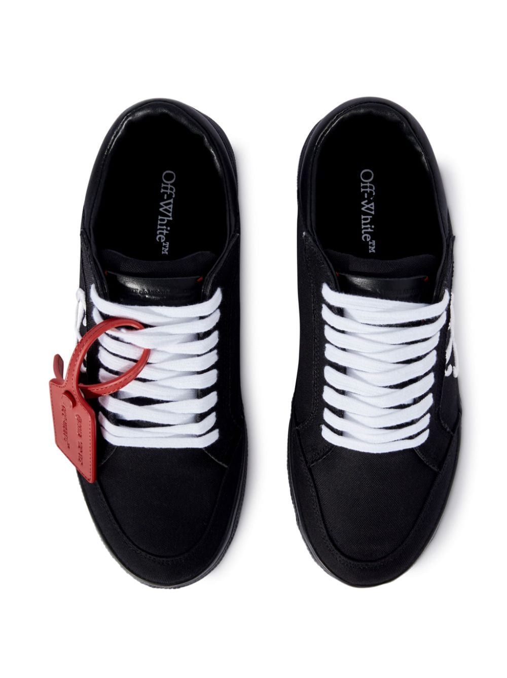  Giày Nam Off-White Low Vulcanized 'Black' 