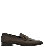  Giày Nam Salvatore Ferragamo Gancini Loafer 'Cement' 