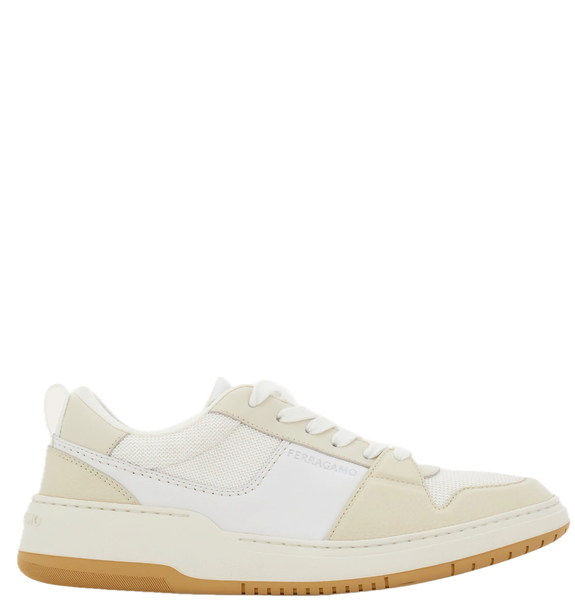  Giày Nam Salvatore Ferragamo Low Cut Sneaker 'White' 