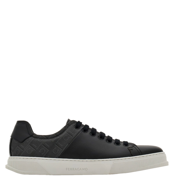  Giày Nam Salvatore Ferragamo Low Top Sneaker 'Black' 