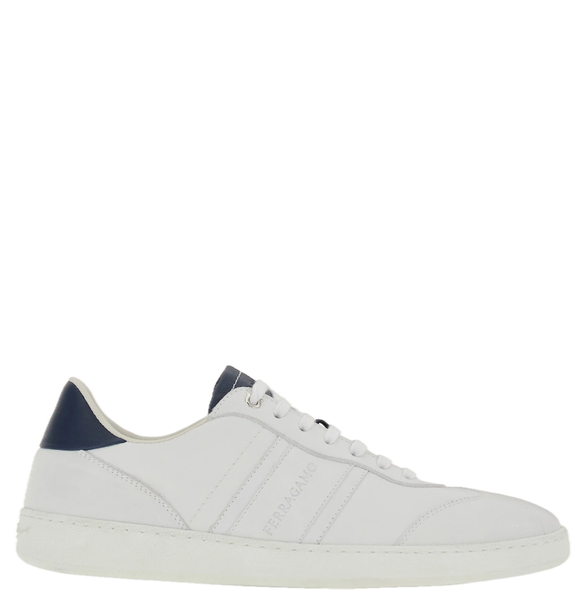  Giày Nam Salvatore Ferragamo Low Top Sneaker 'White' 