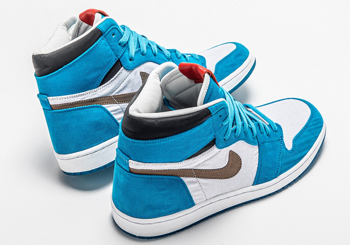  Giày Nike Twix x The Shoe Surgeon x Air Jordan 1 High 'Cookies Creme' 