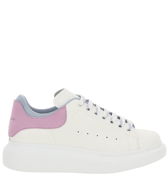  Giày Nữ Alexander Mcqueen Low Top Sneakers 'White Pink' 