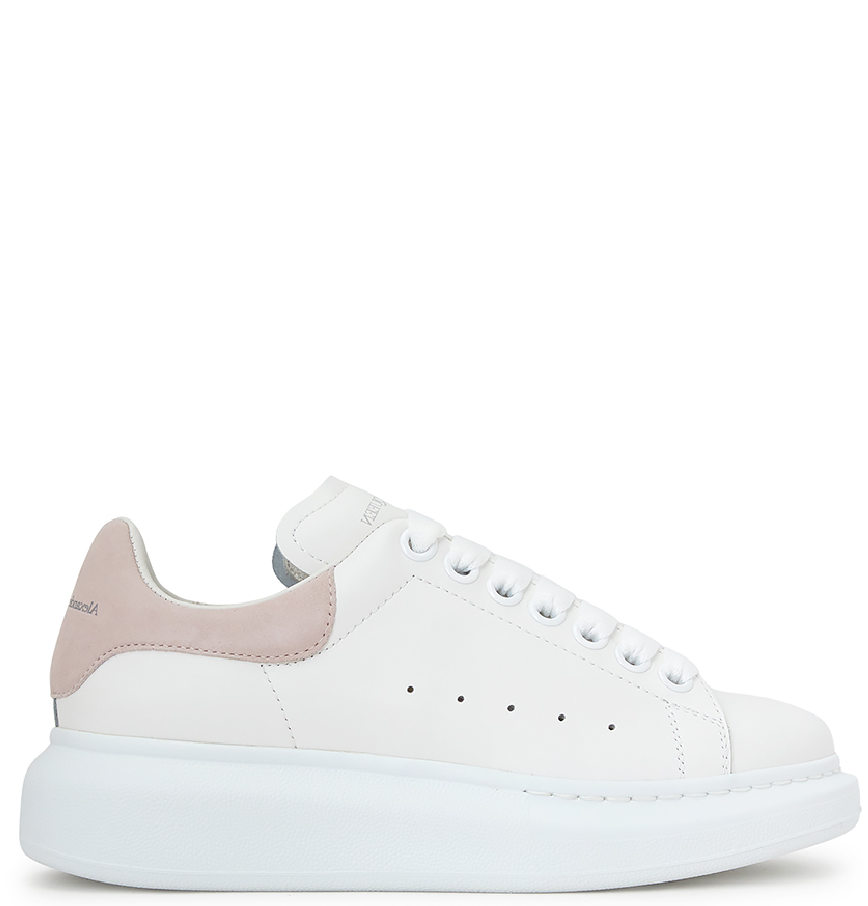 Giày Nữ Alexander McQueen Oversole Ivory Pink' 553770-WHGP7-9182 – LUXITY