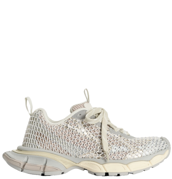  Giày Nữ Balenciaga 3xl Fishnet Trainers 'Eggshell' 