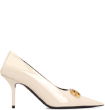  Giày Nữ Balenciaga Square Knife BB Pumps 'Beige' 
