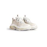  Giày Nữ Balenciaga Triple S Trainers 'Off White' 