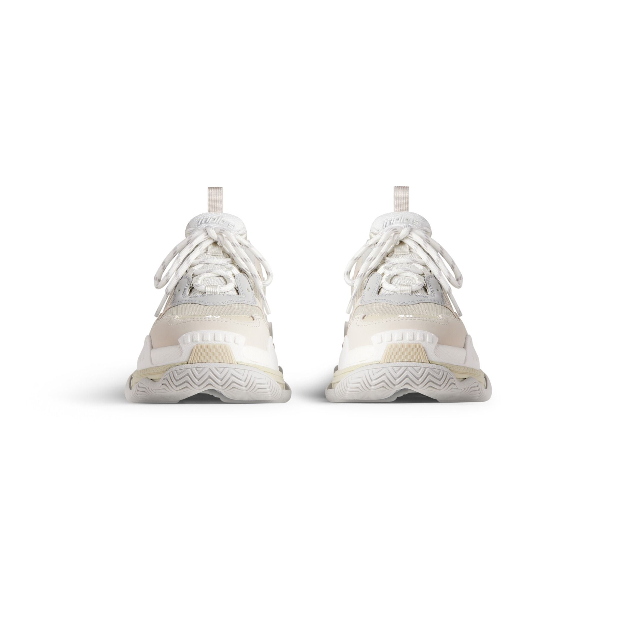  Giày Nữ Balenciaga Triple S Trainers 'Off White' 