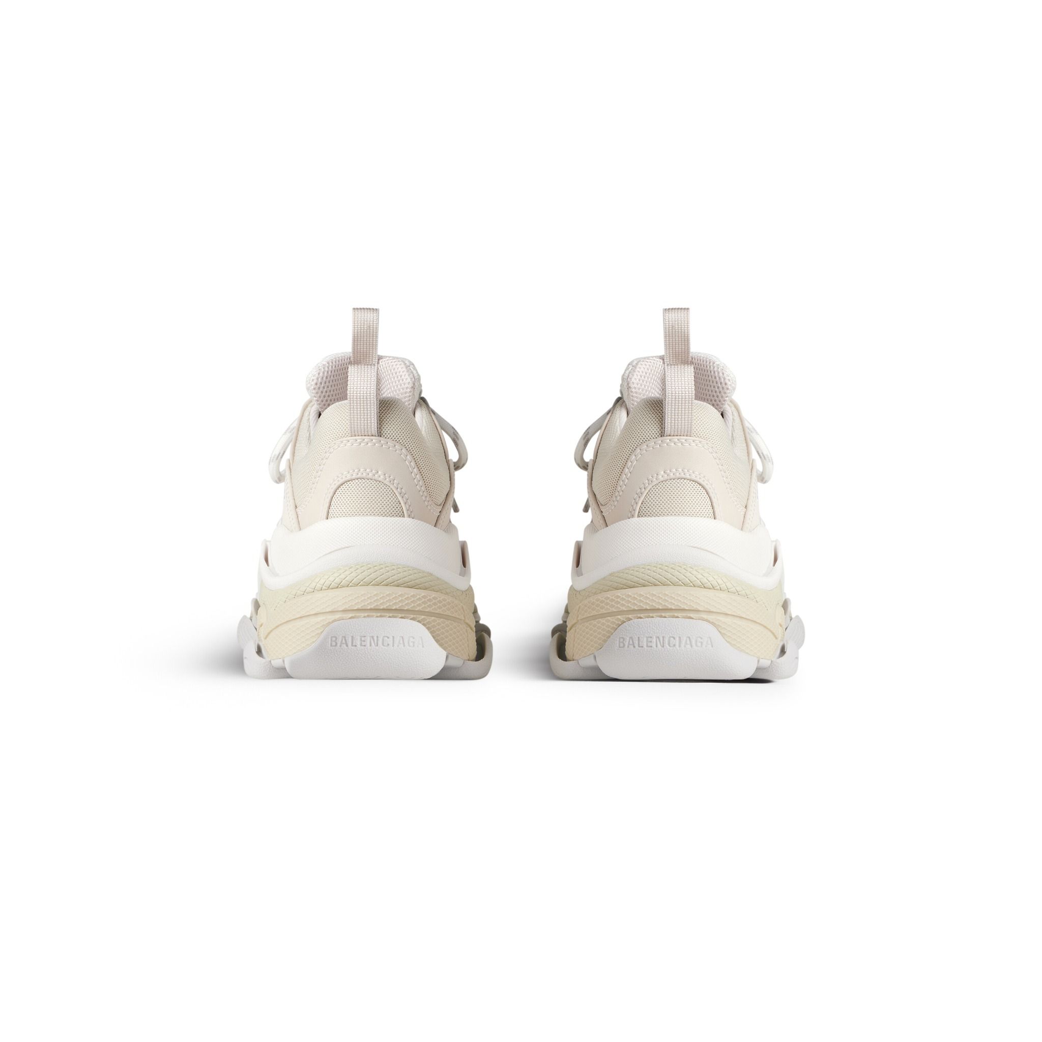  Giày Nữ Balenciaga Triple S Trainers 'Off White' 
