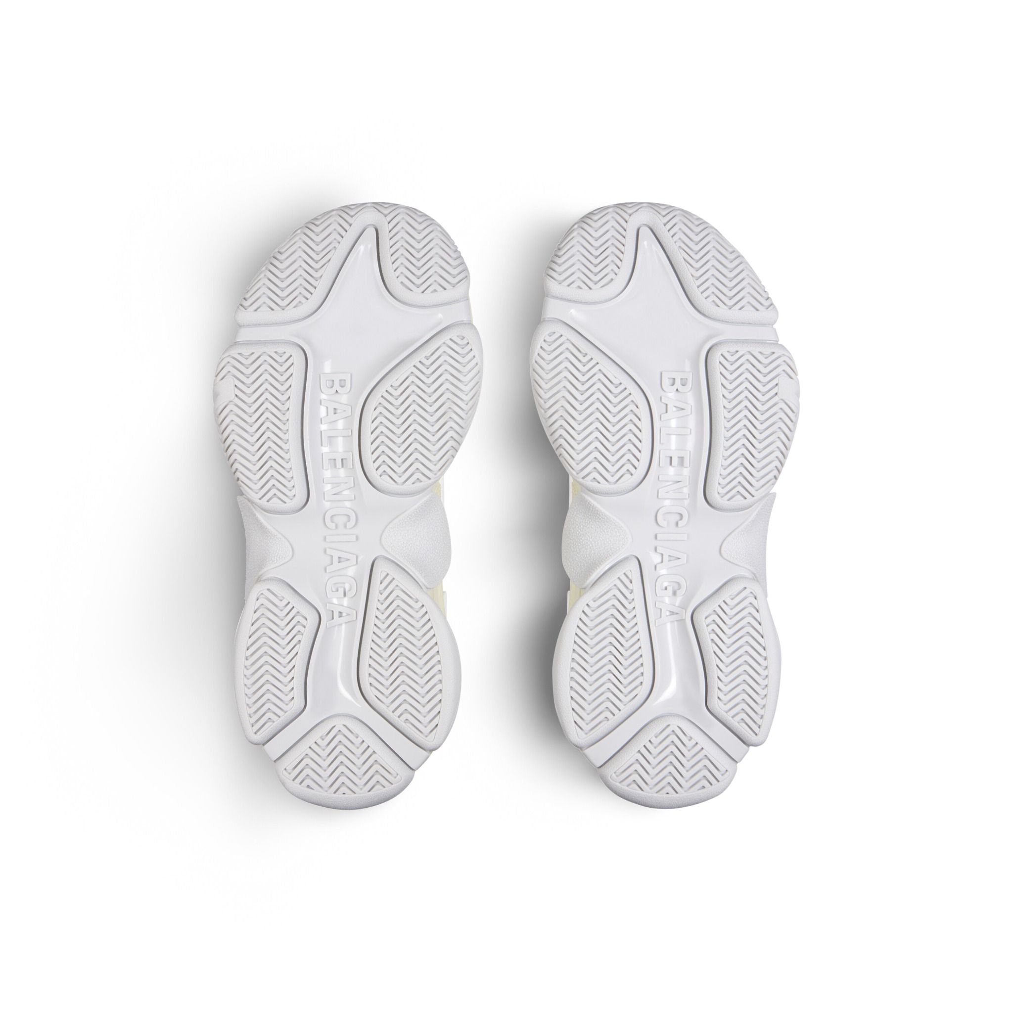  Giày Nữ Balenciaga Triple S Trainers 'Off White' 