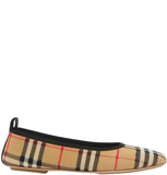  Giày Nữ Burberry Vintage Check Ballerinas 'Archive Beige' 