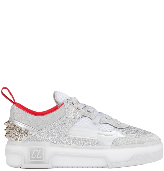  Giày Nữ Christian Louboutin Astroloubi Strass 'Silver' 